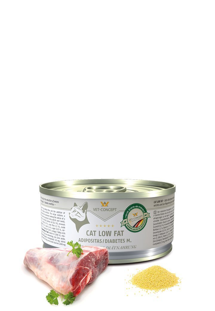 Vet Concept Kissamenu Low Fat 6 x 200 g