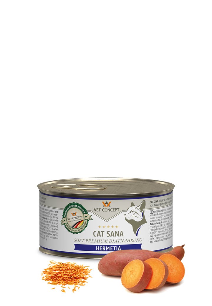 Vet Concept Kissamenu Sana Hermetia Hyönteinen 6 x 100 g