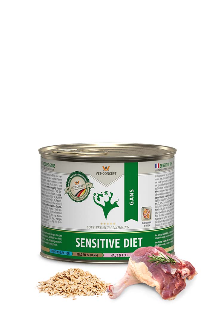 Vet Concept Koiramenu Sensitive diet Gans Hanhi 400 g