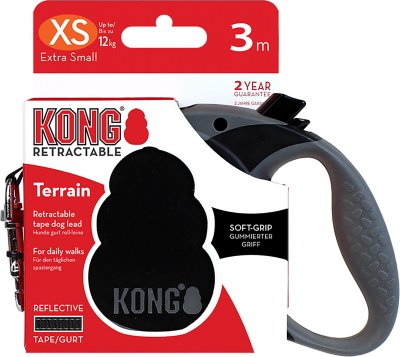 Kong Terrain kelatalutin musta XS 3 m nauha max 12 kg