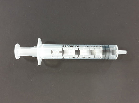 Steriili lääkeruisku kumimännällä 10-12 ml 100 kpl