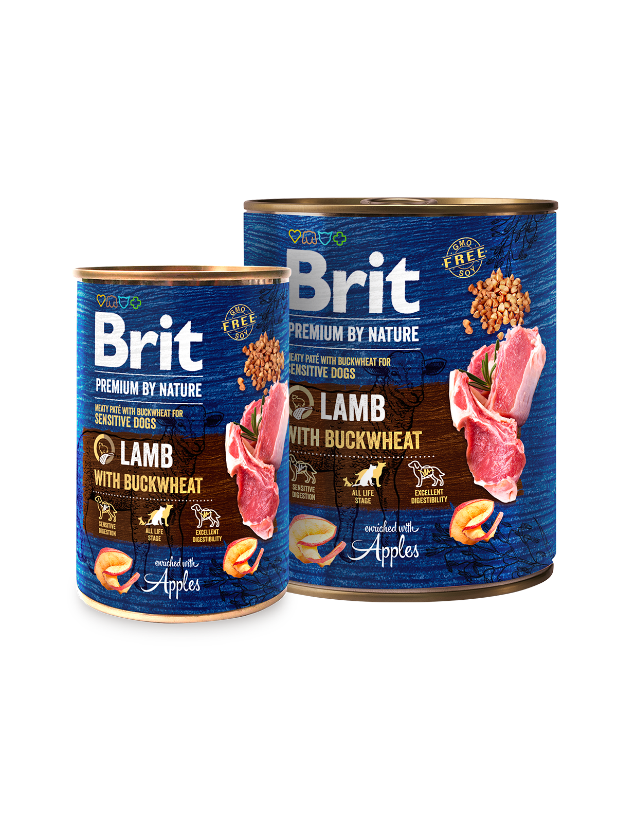 Brit Premium by Nature Lammas-tattari koirille 400 g
