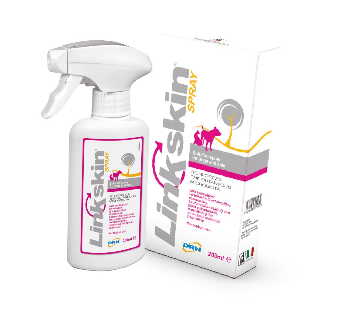 Linkskin Spray kissalle ja koiralle 200 ml