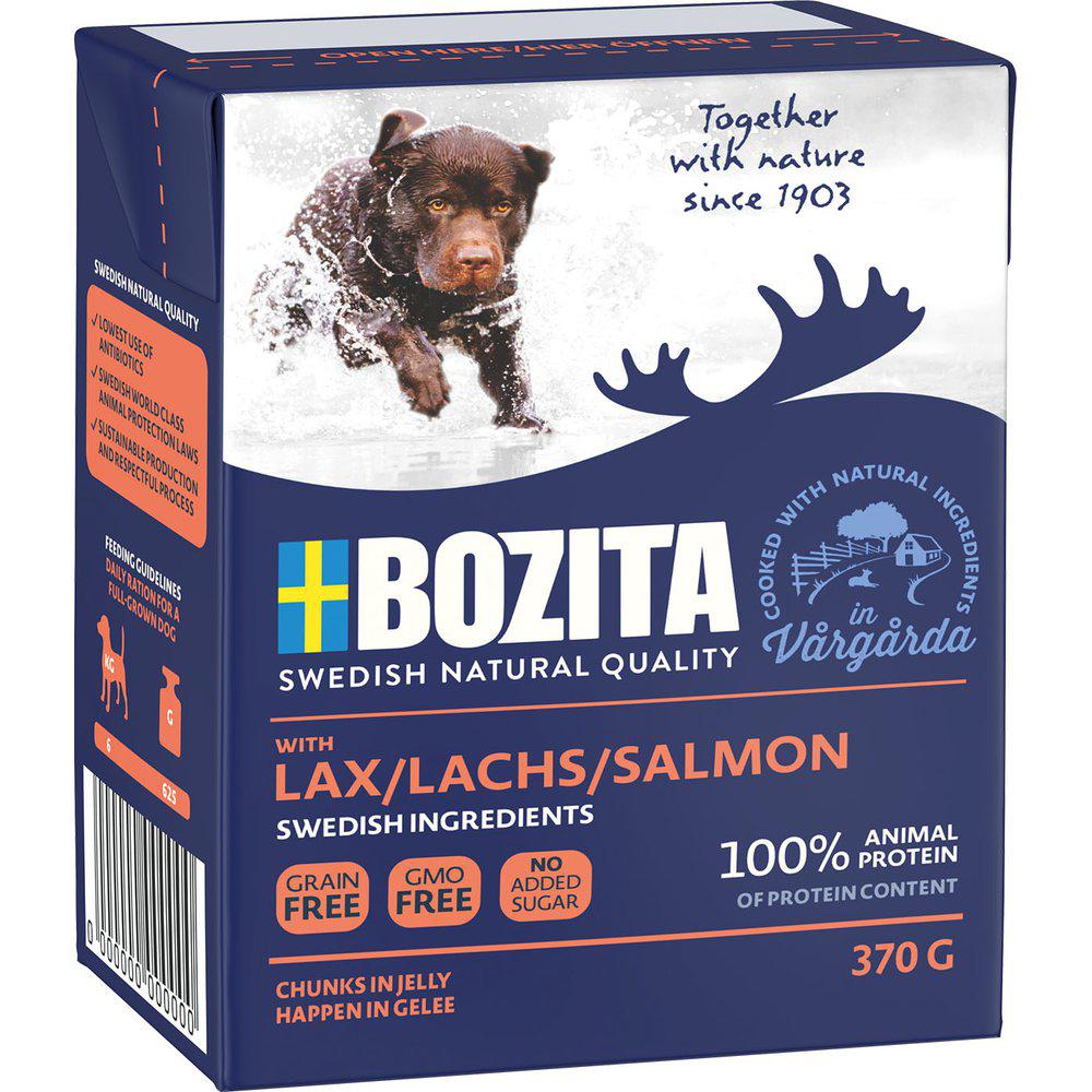 Bozita lohenpaloja hyytelössä koiralle 6 x 370 g