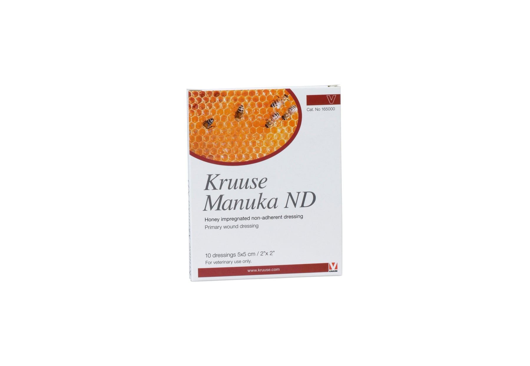 Kruuse Manuka ND hunajahaavaside 5 cm x 5 cm 10 kpl