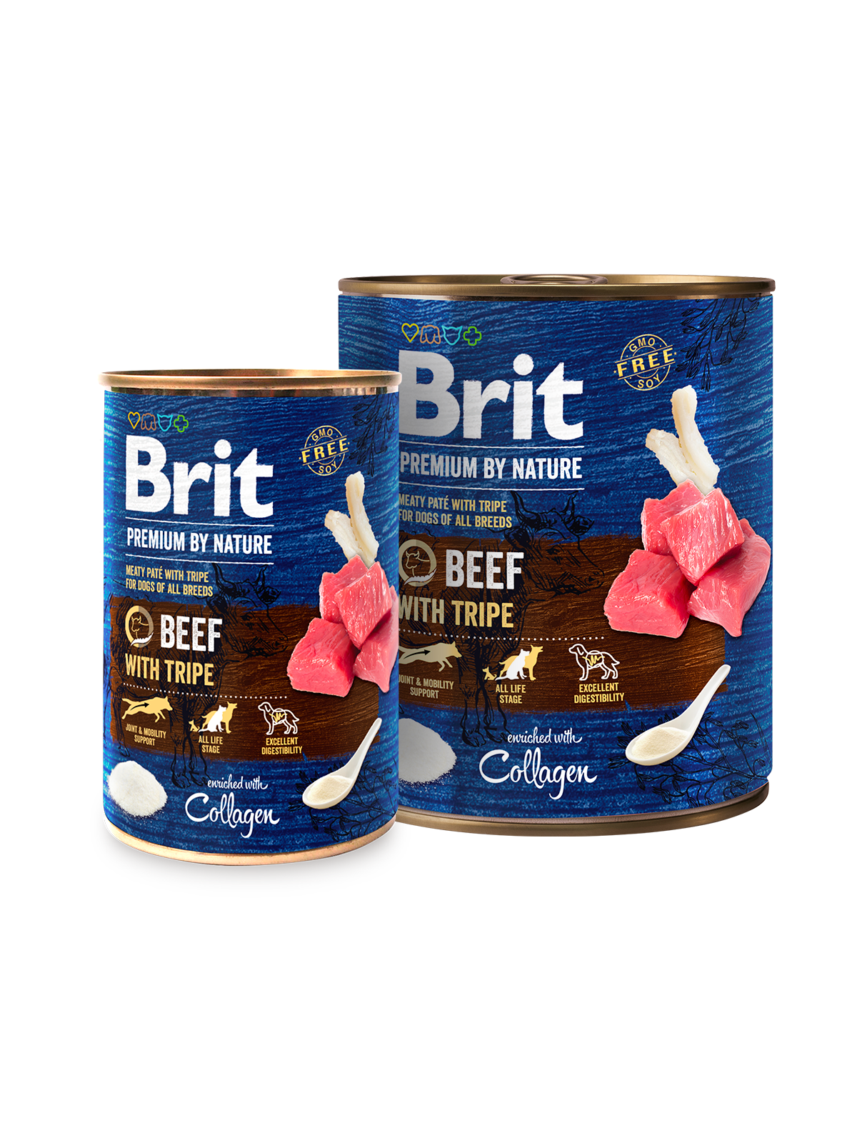 Brit Premium by Nature Nauta-maha koirille 6 x 400 g