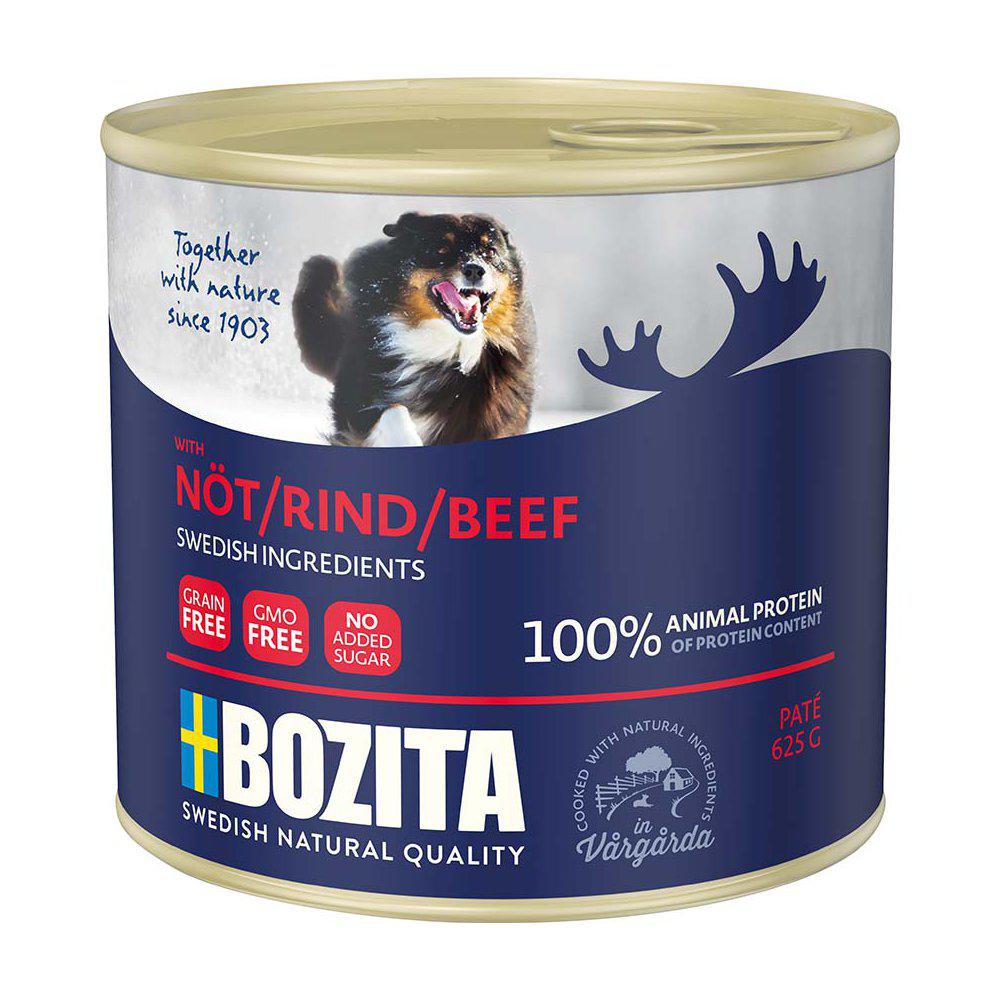 Bozita nautapatee koiralle 625 g