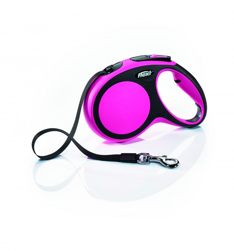 Flexi New Comfort M|25 kg 5 m nauha pinkki