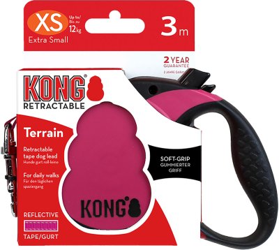 Kong Terrain kelatalutin pinkki XS 3 m nauha max 12 kg