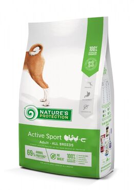 Nature's Protection Active Sport Adult All Breed siipikarja & krilli koiralle 12 kg
