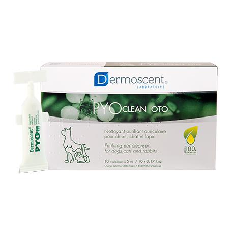 Dermoscent PYOclean Oto eläimille 10 x 5 ml