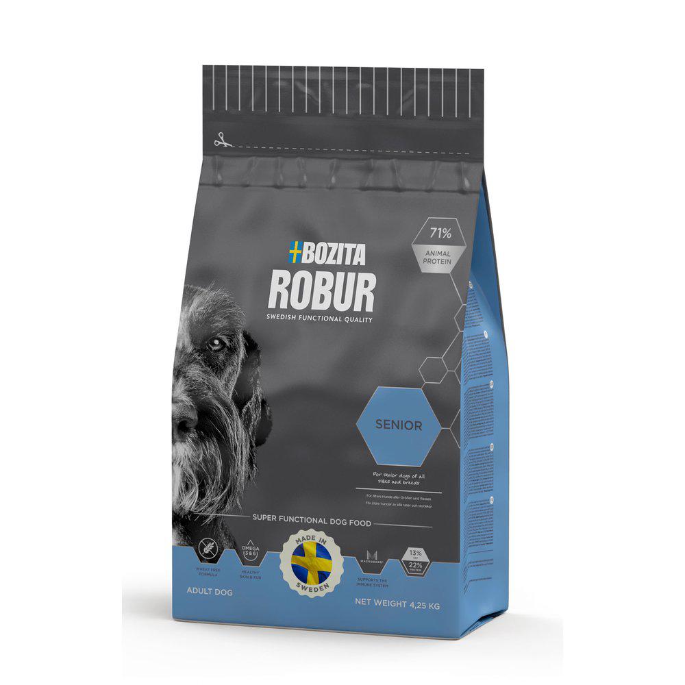 Bozita Robur Senior koiralle 4,25 kg