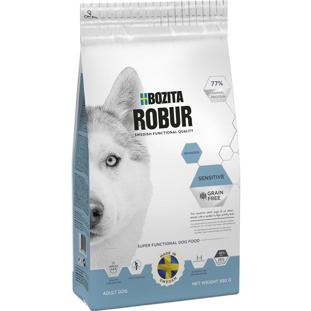 Bozita Robur Sensitive Grain Free Reindeer koiralle 3 kg