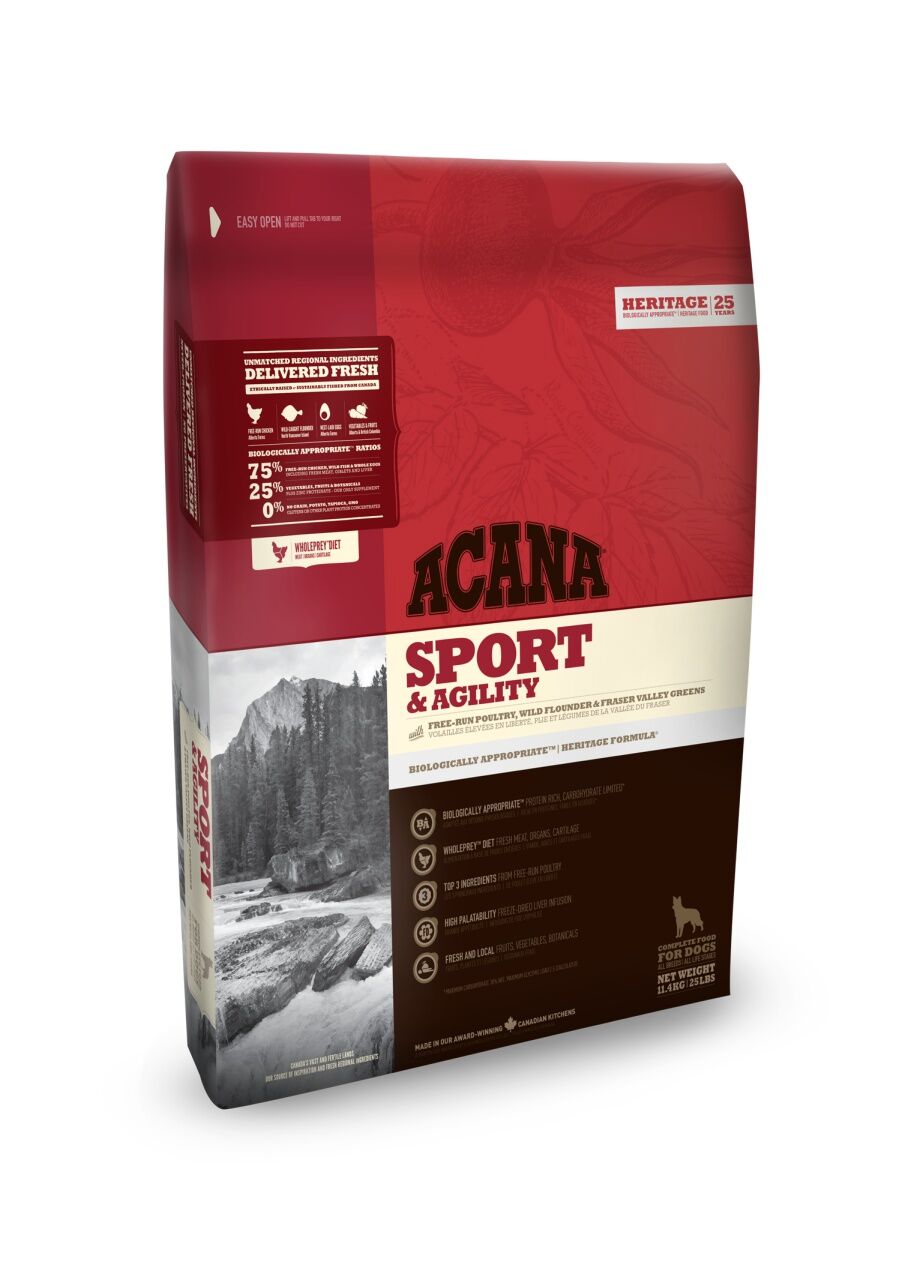 Acana Sport & Agility koiralle 11,4 kg