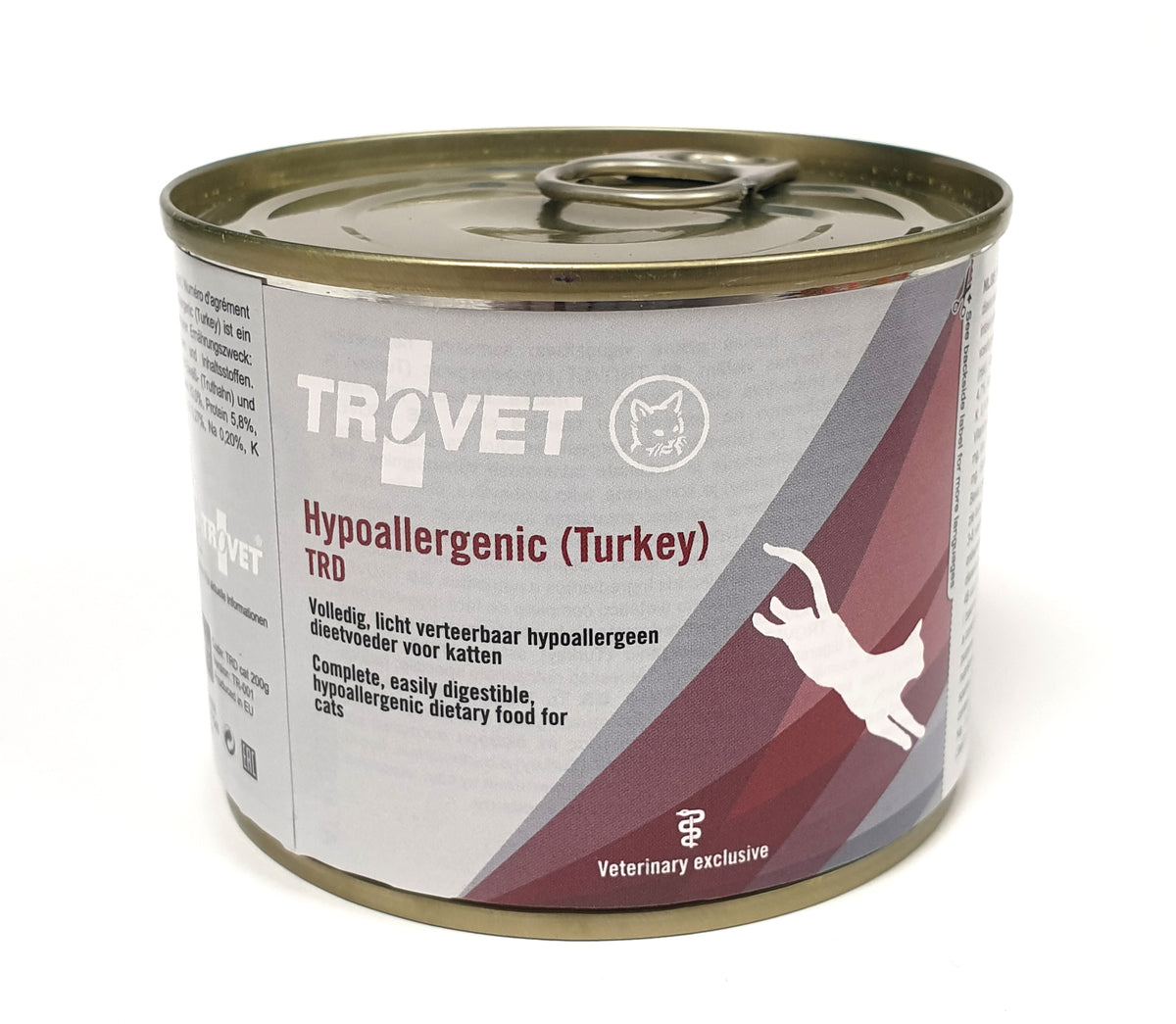 Trovet TRD Hypoallergenic Kalkkuna-Riisi kissalle 12 x 200 g