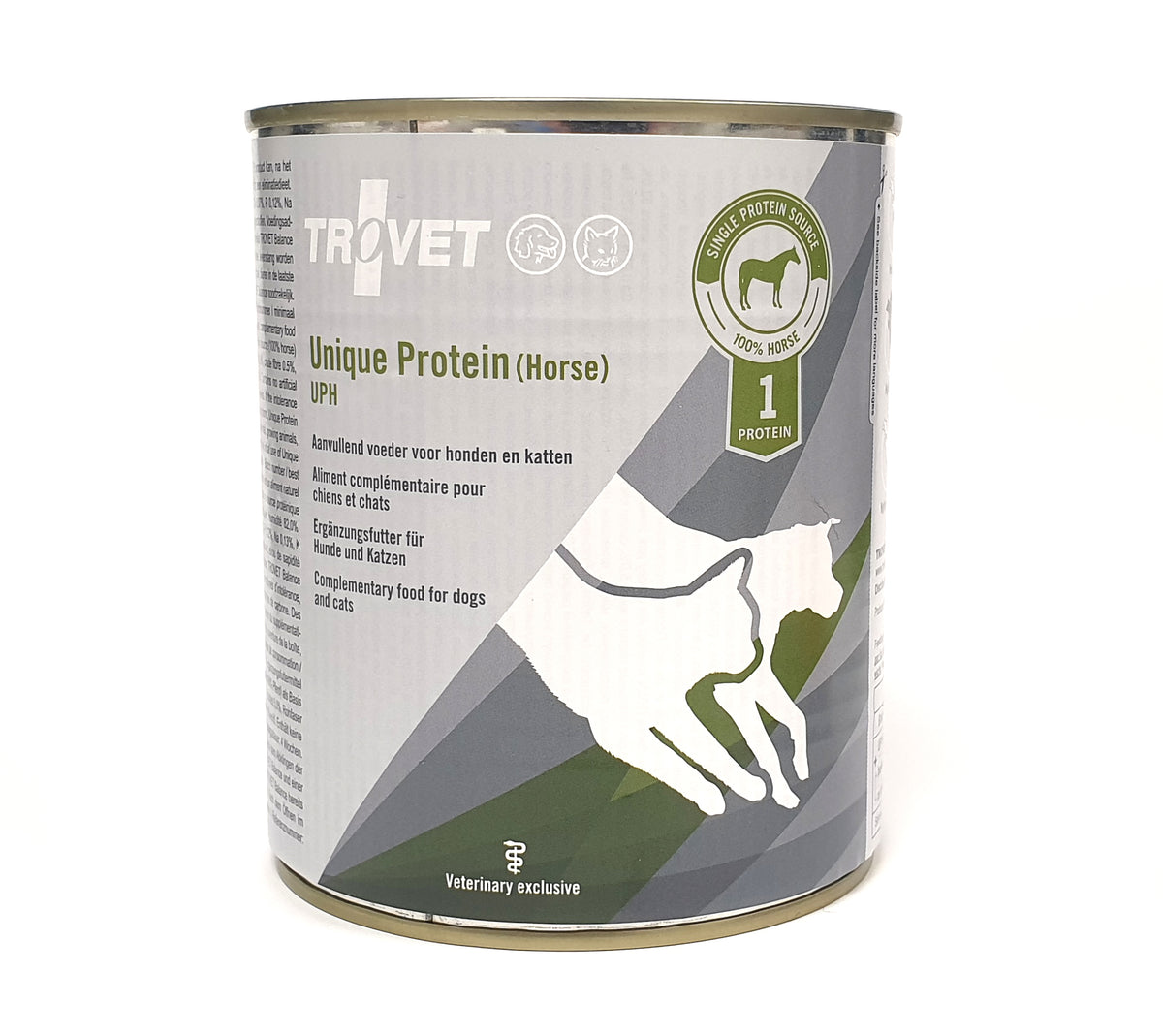 Trovet Unique Protein UPH hevonen kissalle ja koiralle 6 x 800 g