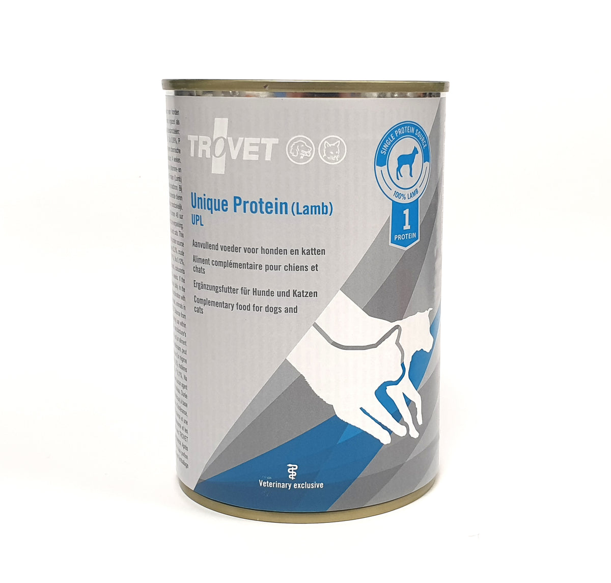 Trovet Unique Protein UPL lammas kissalle ja koiralle 6 x 400 g