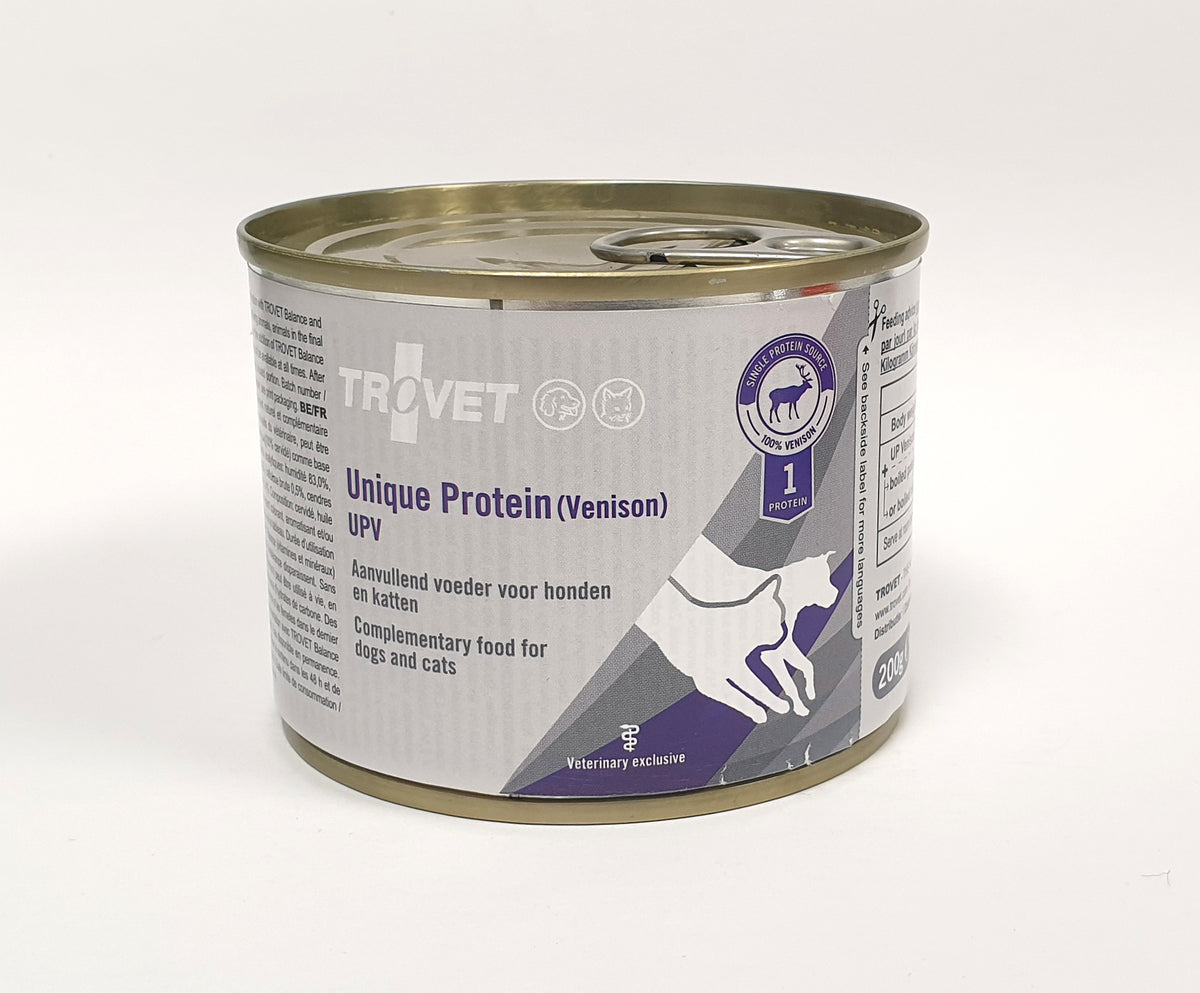Trovet Unique Protein UPV peura kissalle ja koiralle 6 x 200 g