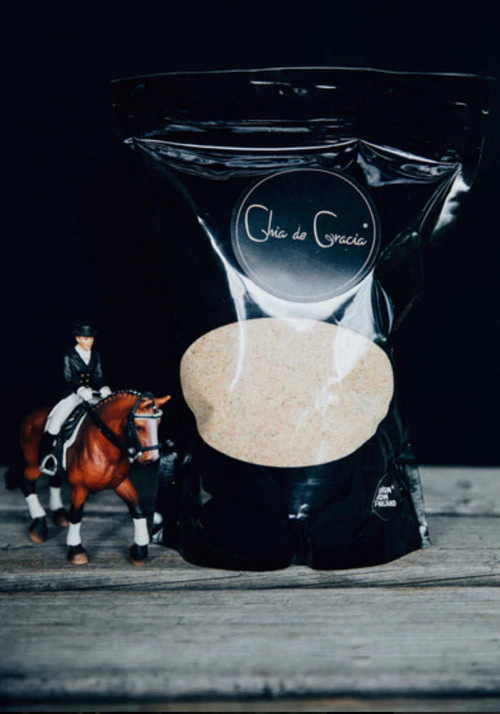 Chia de Gracia Valkosipulirouhe hevoselle ja koiralle 500 g