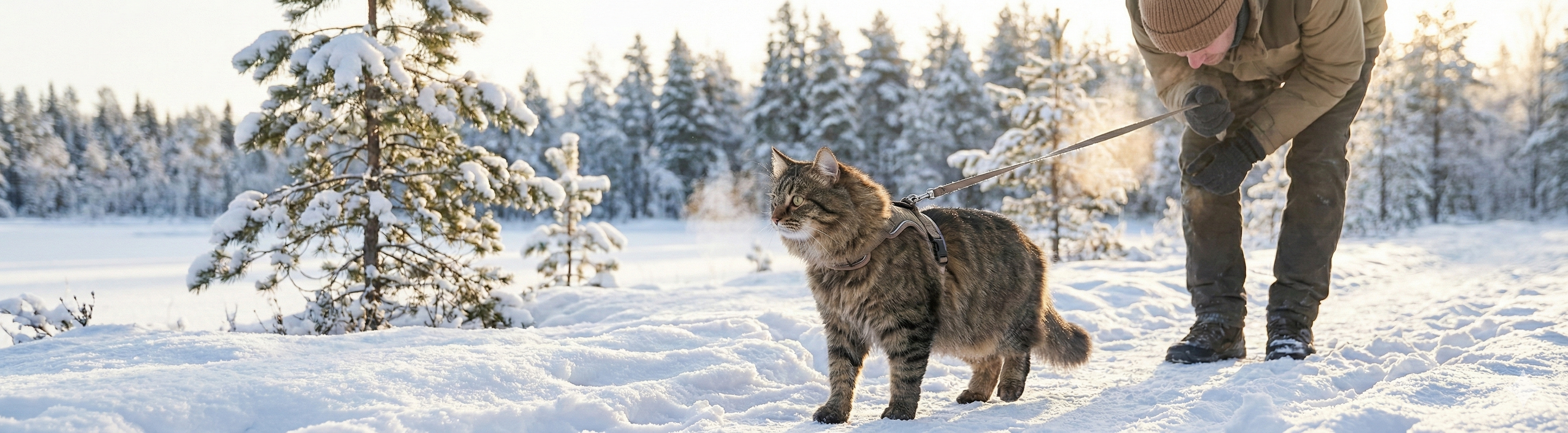 Valjaat kissalle: 5 vinkkiä ulkoiluun ja retkille