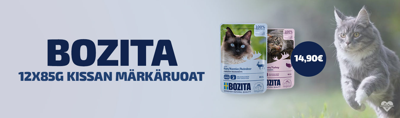 Bozita 12x85g märkäruokia kissalle 14,90€