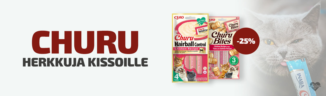 Churu herkkuja kissoille -25%