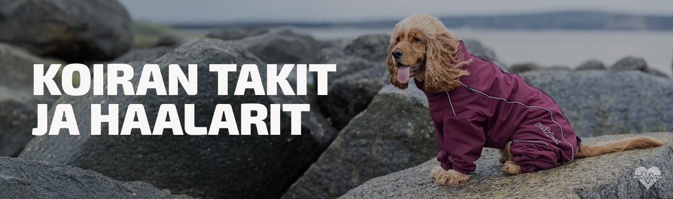 Koiran takit ja haalarit