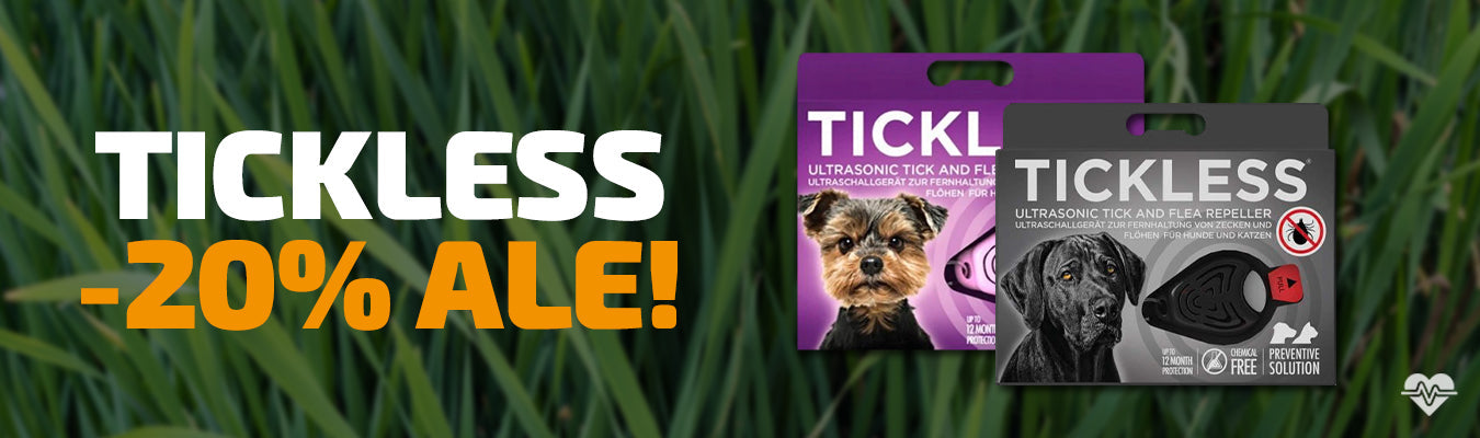 TICKLESS -20% ALE!
