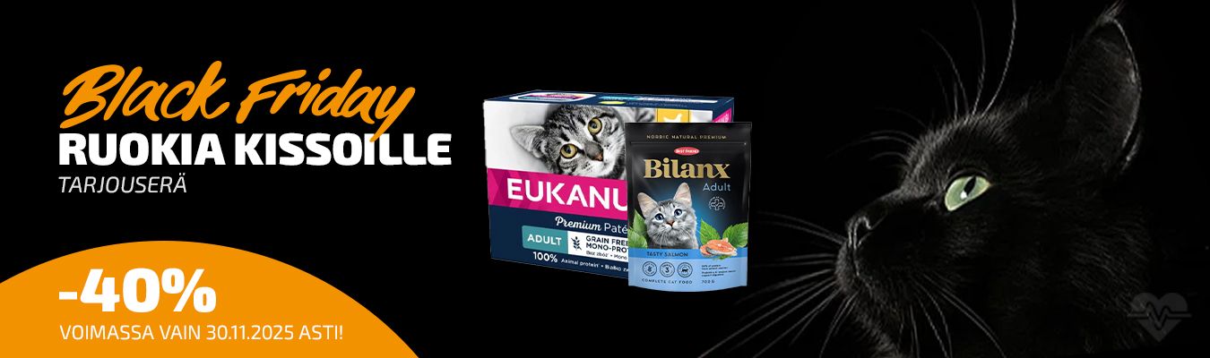 Erä kissanruokia -40%