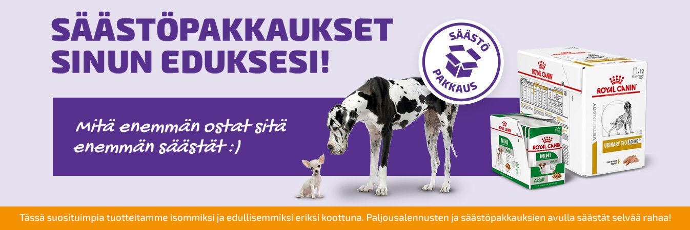 SÄÄSTÖPAKKAUKSET