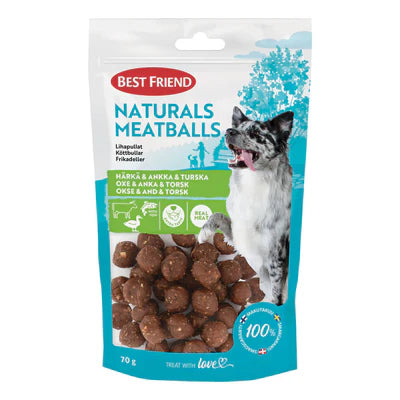 Best Friend Naturals lihapullat 70 g