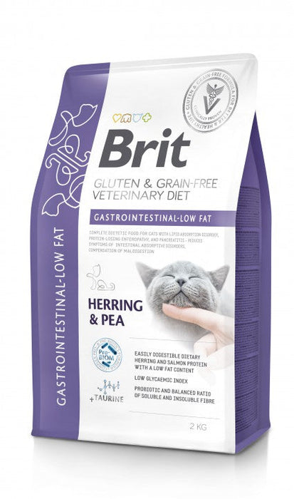 Brit Gastrointestinal-Low Fat Herring & Pea kissalle 2 kg PÄIVÄYSTARJOUS