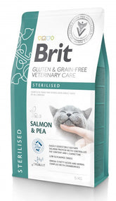 Brit Sterilised Salmon & Pea kissalle 5 kg PÄIVÄYSTARJOUS