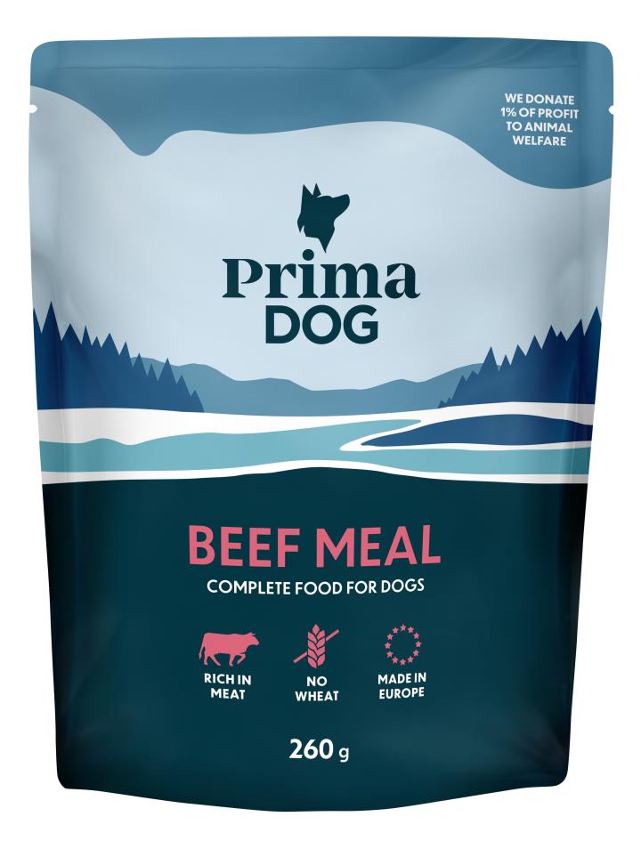 PrimaDog Liha-annosateria 260 g
