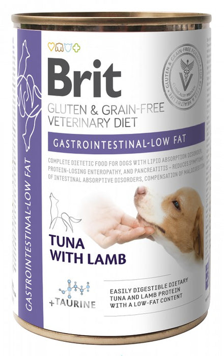 Brit Gastrointestinal-Low Fat Tuna with Lamb koiralle 400 g MAISTELUPAKKAUS