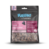 RAUH! Pork-Bilberry Treat 100 g - Possu-mustikkaherkku 100 g