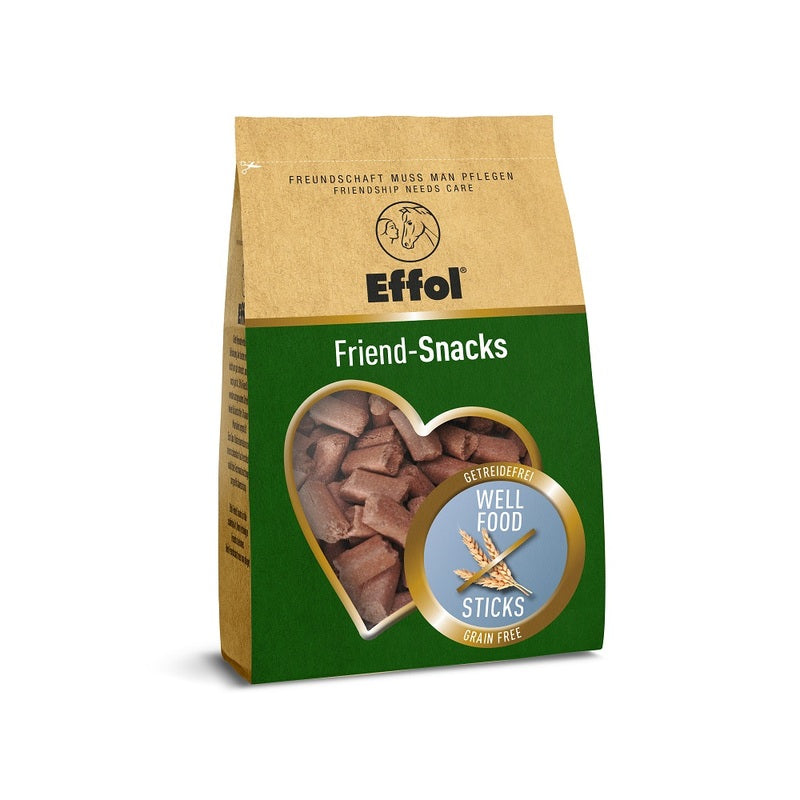 Effol Friend-Snacks Well Food sticks viljaton heppanami 500 g PÄIVÄYSTARJOUS
