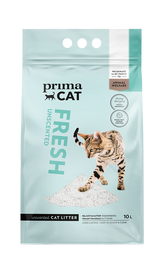 PrimaCat Fresh Unscented kissanhiekka 10 l RIKKOONTUNUT