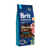 Brit Premium by Nature Sensitive lammas 15 kg RIKKOONTUNUT