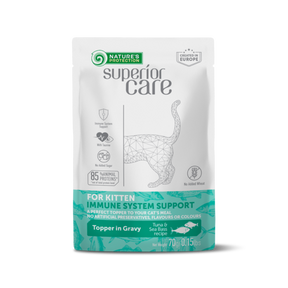 Nature's Protection Superior Care KITTEN Immune System Tonnikala & Meriahven 70 g MAISTELUPAKKAUS
