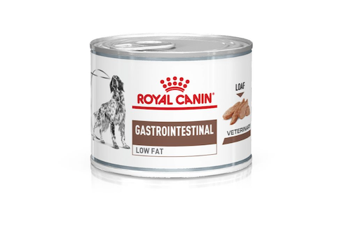 Royal Canin Veterinary Diets Gastrointestinal Low Fat Loaf säilykepurkki koiran märkäruoka 200 g MAISTELUPAKKAUS