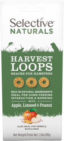 Supreme Science Selective Naturals Harvest Loops herkku hamstereille 80 g