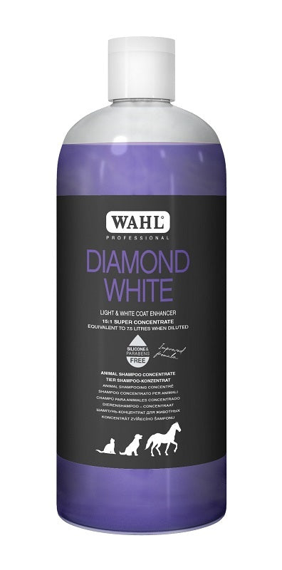Wahl Diamond White shampootiiviste vaaleille hevosille 500 ml PÄIVÄYSTARJOUS