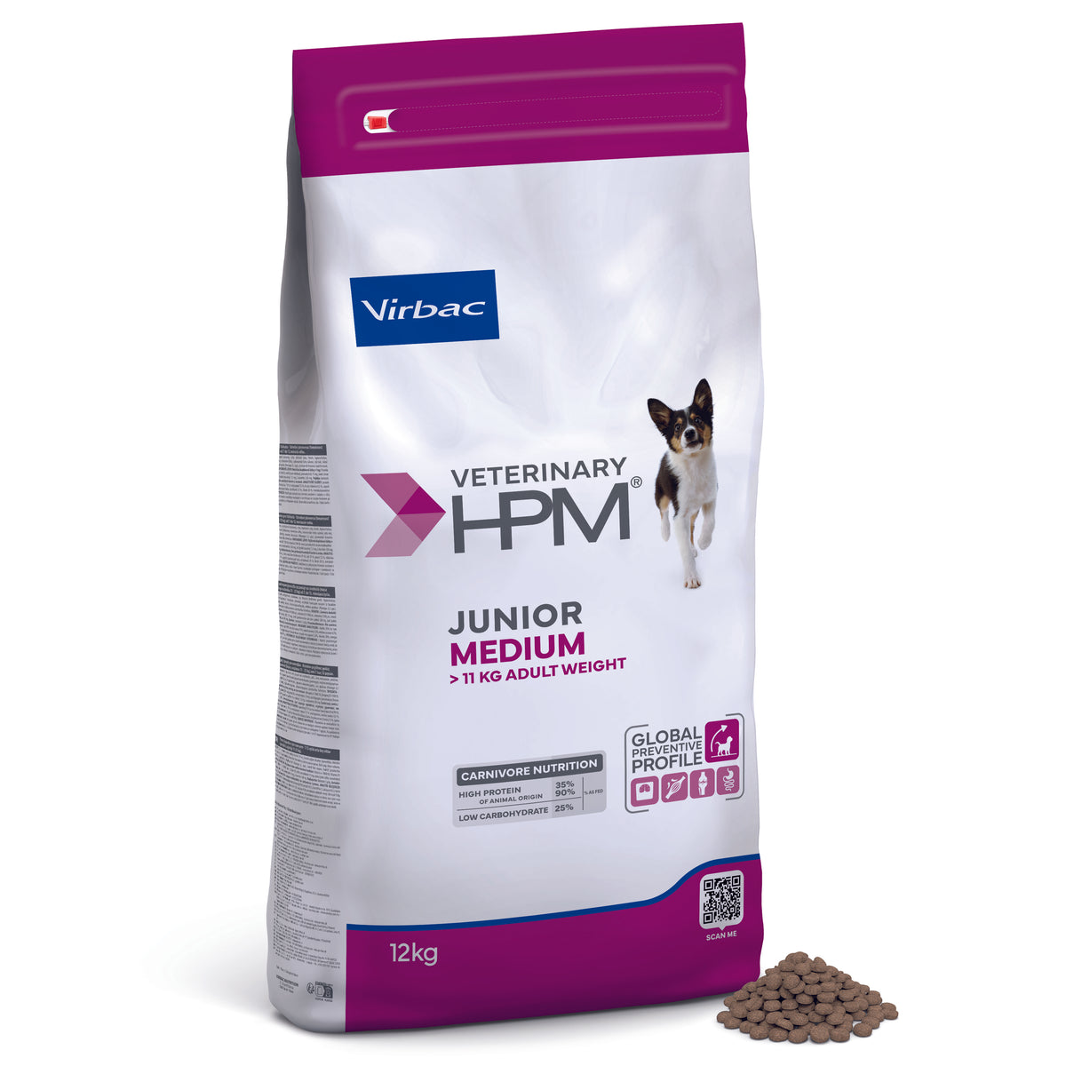 Virbac Dog Junior Medium koiralle 12 kg