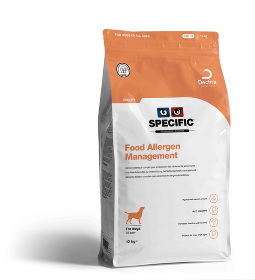 Specific CDD-HY Food Allergen Management koiralle 12 kg SUPERTARJOUS