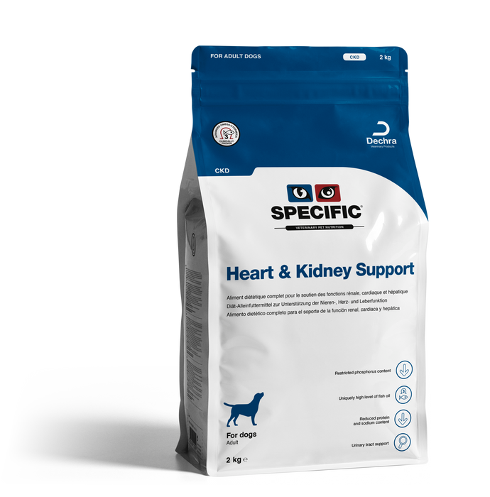 Specific CKD Heart & Kidney Support koiralle 2 kg