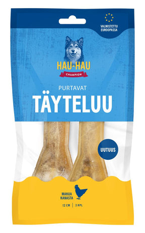 Hau-Hau Champion Kunnon puruluut Täyteluu kana 12 cm 2 kpl
