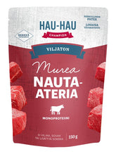 Hau-Hau Champion Viljaton Nauta-ateria 150g PÄIVÄYSTARJOUS