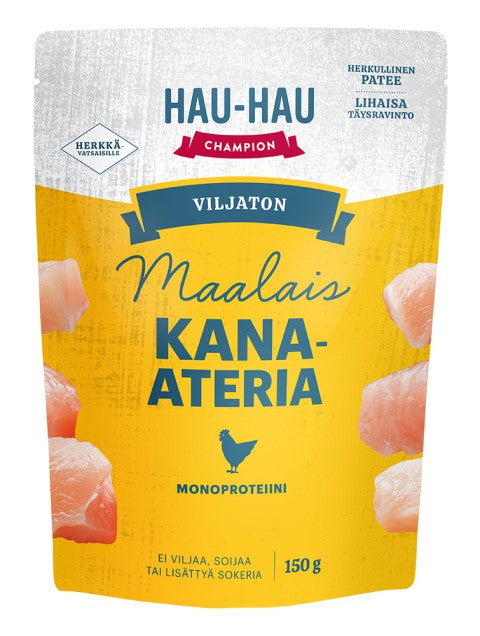 Hau-Hau Champion Viljaton Kana-ateria 12 x 150g