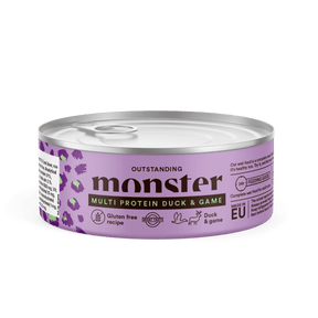 Monster Cat Adult Multi Protein Duck-Game kissalle 12 x 100 g